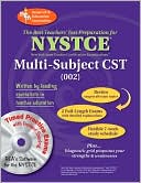 Book cover image of NYSTCE Multi-Subject CST w/CD-ROM (REA) - The Best Test Prep by The Staff of REA