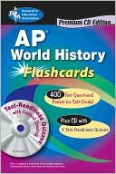 Book cover image of AP World History Premium Edition Flashcard Book with CD by Mark Bach