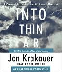 Book cover image of Into Thin Air: A Personal Account of the Mount Everest Disaster, Vol. 7 by Jon Krakauer