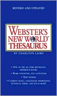 Book cover image of Webster's New World Thesaurus by Charlton Laird