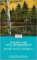 Book cover image of Walden and Civil Disobedience by Henry David Thoreau