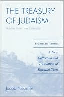 Book cover image of Treasury Of Judaism, Vol. 1 by Jacob Neusner