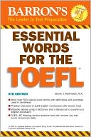 Book cover image of Essential Words for the TOEFL by Steven J. Matthiessen