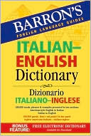 Book cover image of Barron's Italian-English Dictionary: Dizionario Italiano-Inglese by Roberta Martignon-Burgholte