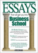 Chris Dowhan: Essays That Will Get You into Business School