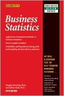 Book cover image of Business Statistics by Douglas Downing Ph.D.