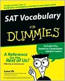 Book cover image of SAT Vocabulary for Dummies by Suzee Vlk