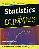 Book cover image of Statistics for Dummies by Deborah Rumsey