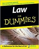 Book cover image of Law for Dummies (Dummies Series) by John Ventura