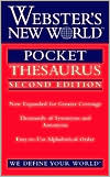 Book cover image of Webster's New World Pocket Thesaurus by Charlton Laird