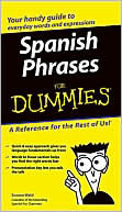 Book cover image of Spanish Phrases for Dummies by Susana Wald