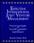 Book cover image of Effective International Joint Venture Management: Practical Legal Insights for Successful Organization and Implementation by Ronald Charles Wolf