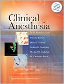 Paul G. Barash: Clinical Anesthesia