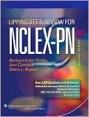 Book cover image of Lippincott Review for NCLEX-PN by Barbara K. Timby