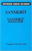 Book cover image of SANSKRIT-ENG DICT CONC *L* by Vasudeo Govind Apte