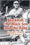 Book cover image of Blackball, the Black Sox, and the Babe: Baseball's Crucial 1920 Season by Robert C. Cottrell