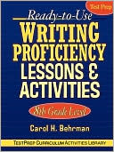 Book cover image of Ready-to-Use Writing Proficiency Lessons and Activities: 8th Grade Level by Carol H. Behrman