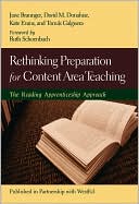 Book cover image of Rethinking Preparation for Content Area Teaching: The Reading Apprenticeship Approach(Jossey-Bass Education Series) by David M. Donahue