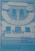 Book cover image of Time Matters: Time, Creation, and Cosmology in Medieval Jewish Philosophy by Tamar M. Rudavsky