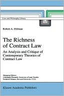 Book cover image of The Richness Of Contract Law by Robert A. Hillman