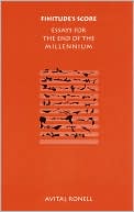 Book cover image of Finitude's Score: Essays for the End of the Millennium by Avital Ronell