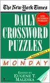 Book cover image of The New York Times Daily Crossword Puzzles: Monday, Level 1, Vol. 1 by Nyt
