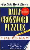 Nyt: The New York Times Daily Crossword Puzzles: Thursday, Level 4, Vol. 1