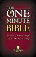Book cover image of The One Minute Bible: The Heart of the Bible Arranged Into 366 One-Minute Readings by Holman Christian Standard Bible