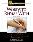 Willard R. Espy: Words to Rhyme with: A Rhyming Dictionary