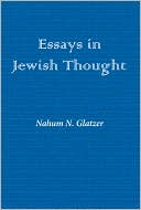 Book cover image of Essays in Jewish Thought by Nahum Norbert Glatzer