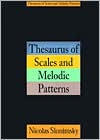 Nicolas Slonimsky: Thesaurus of Scales and Melodic Patterns