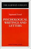 Book cover image of Psychological Writings And Letters, Vol. 59 by Sigmund Freud