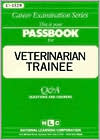 Book cover image of Veterinarian Trainee by National Learning Corporation