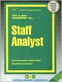 Book cover image of Staff Analyst Passbook by Jack Rudman