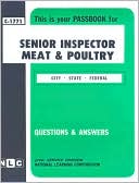 Book cover image of Senior Inspector, Meat and Poultry by National Learning Corporation