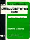 Book cover image of Campus Security Officer Trainee by Jack Rudman