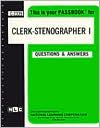 Jack Rudman: Clerk-Stenographer I