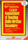 Book cover image of Assessment of Teaching Skills-Written Secondary by Staff of The National Learning Corporation