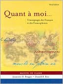 Book cover image of Quant a moi...: Temoignages des Francais et des Francophones (with Audio CD) by Jeannette D. Bragger