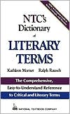 Book cover image of NTC's Dictionary of Literary Terms by Kathleen Morner