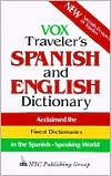 Book cover image of Vox Traveler's Spanish and English Dictionary (Vinyl cover) by Vox