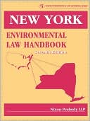 Peabody Llp Nixon: New York Environmental Law Handbook