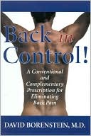 Book cover image of Back in Control by David G. Borenstein