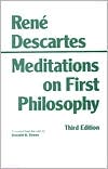 Book cover image of Meditations on First Philosophy by Descartes