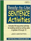 Book cover image of Ready-to-Use Sentence Activities: Unit 2 by Jack Umstatter