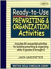 Book cover image of Writing Skills Curriculum Library: Ready-to-Use Prewriting & Organization Activities, Unit 4 by Jack Umstatter