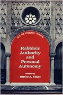 Book cover image of Rabbinic Authority & Personal by Moshe Z. Sokol