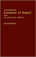 Book cover image of A Descriptive Grammar of Nepali by Jayaraj Acharya