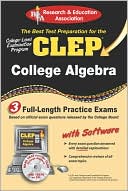 Book cover image of CLEP: College Algebra w/CD-ROM by The Staff of REA