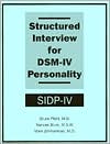 Bruce Pfohl: Structured Interview for DSM-IV Personality (SIDP-IV): Package of 5
